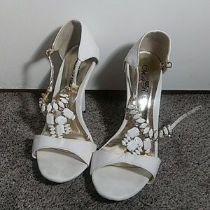White heels
